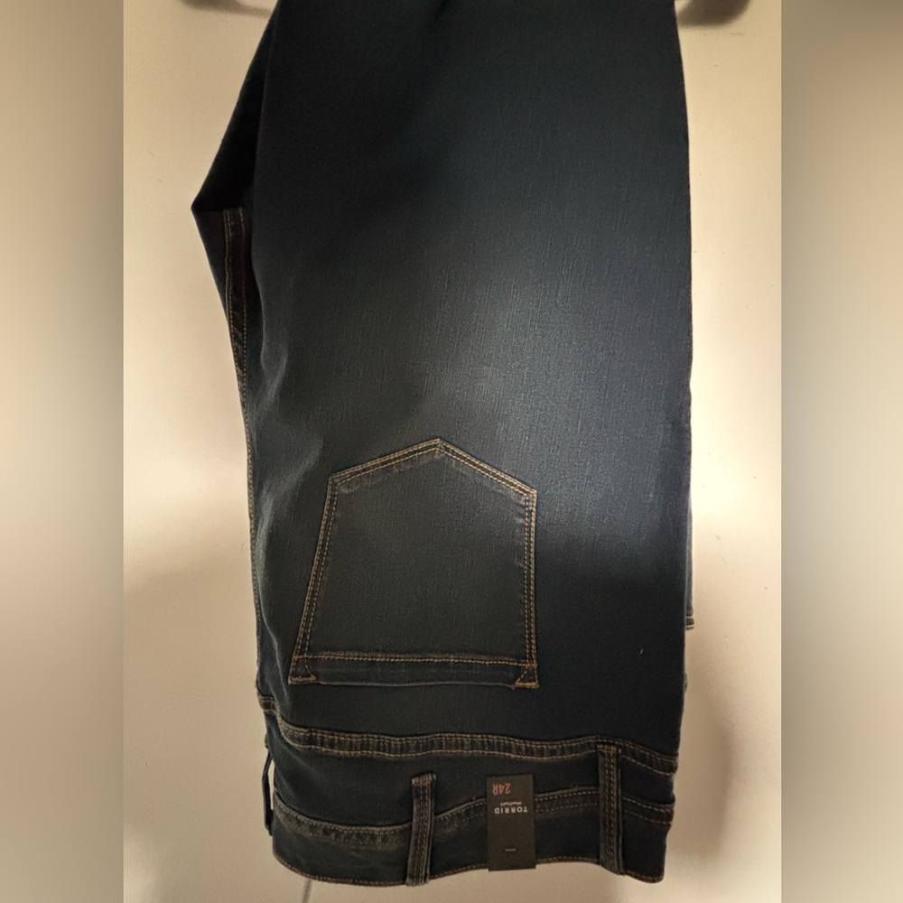 Torrid Women's Dark Blue Straight Jeans